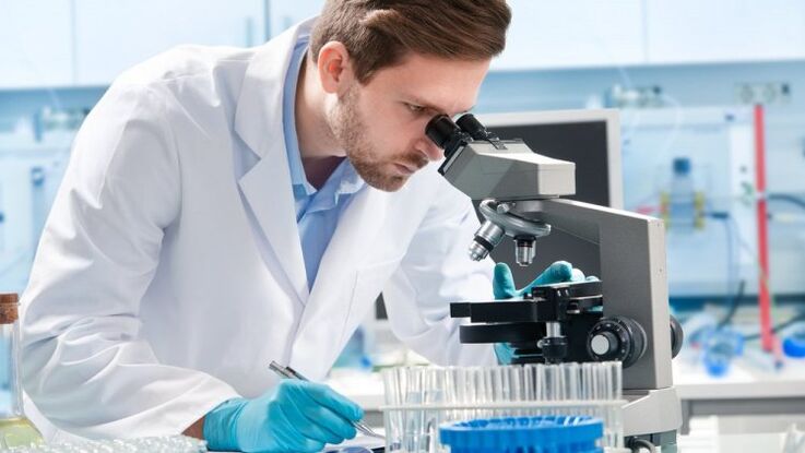 Diagnosis of human parasites under the microscope