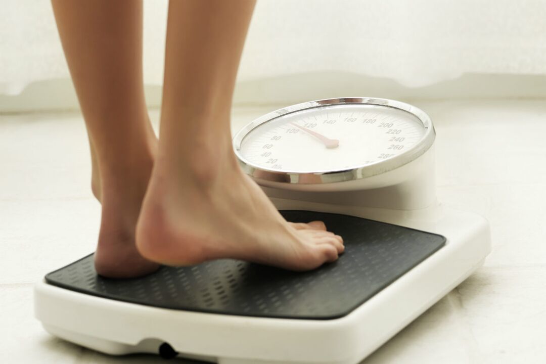 Weight and weight loss with parasites in the body