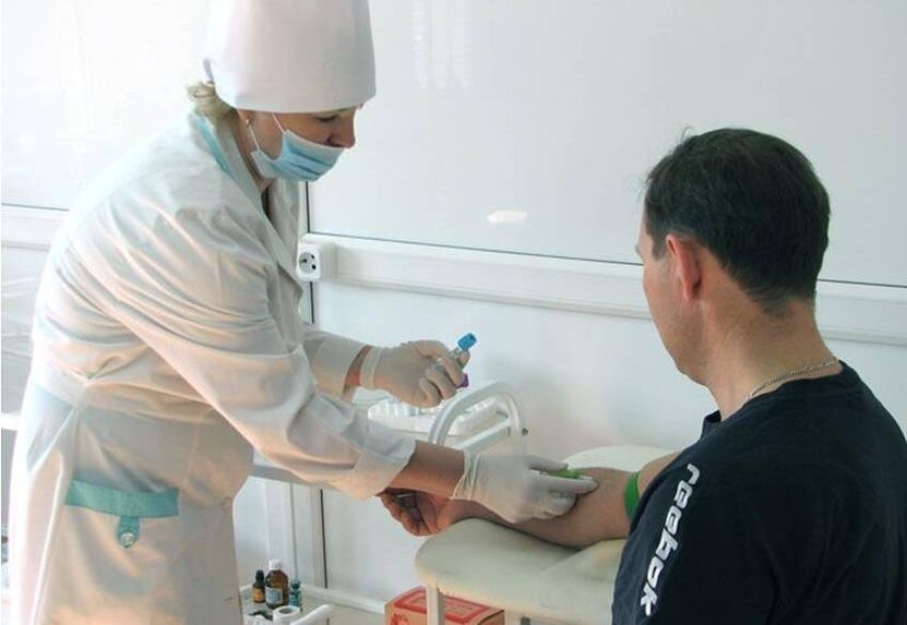 Blood collection for parasite testing